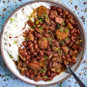 Rice with red beans